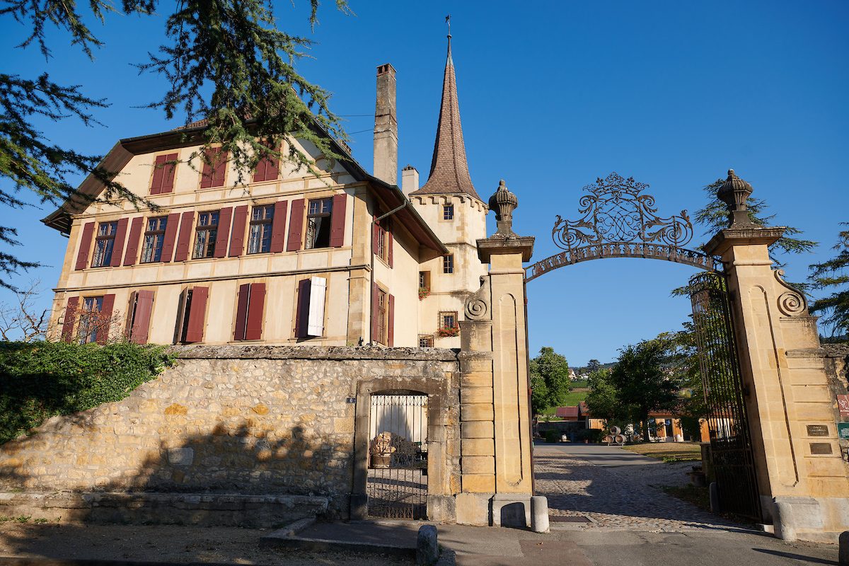 Le grand portail de la cour du château
